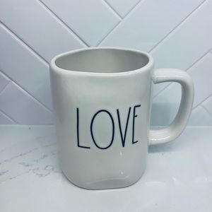 NEW, Ceramic Coffee Mug, Rae Dunn,”Love”